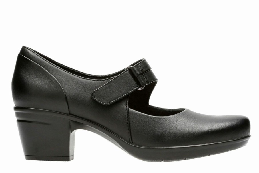 Block Heels * | Women'S Clarks Emslie Lulin Mary Jane Heels