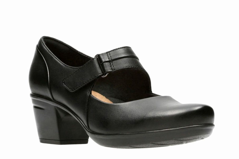 Block Heels * | Women'S Clarks Emslie Lulin Mary Jane Heels