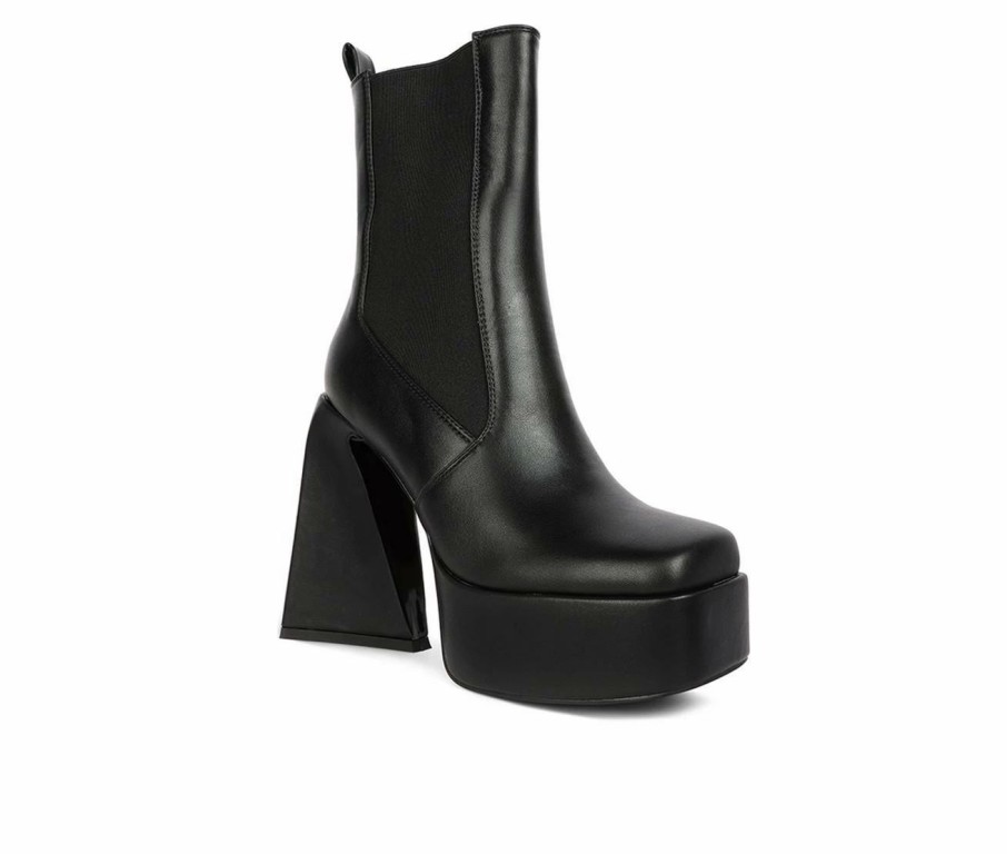 Heeled Boots * | Women'S London Rag Frosty Platform Heeled Booties