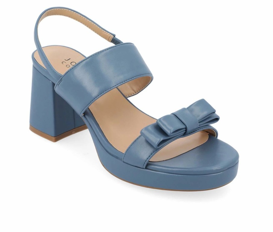 Heeled Sandals * | Women'S Journee Collection Brookan Dress Sandals