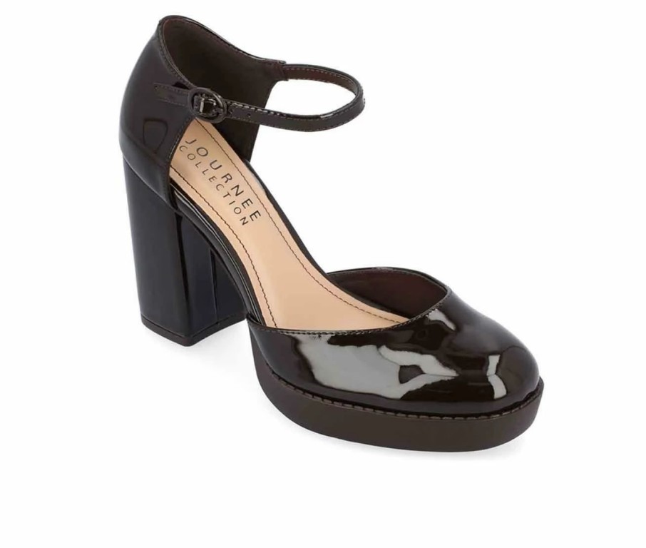 Block Heels * | Women'S Journee Collection Samarr Platform Pumps