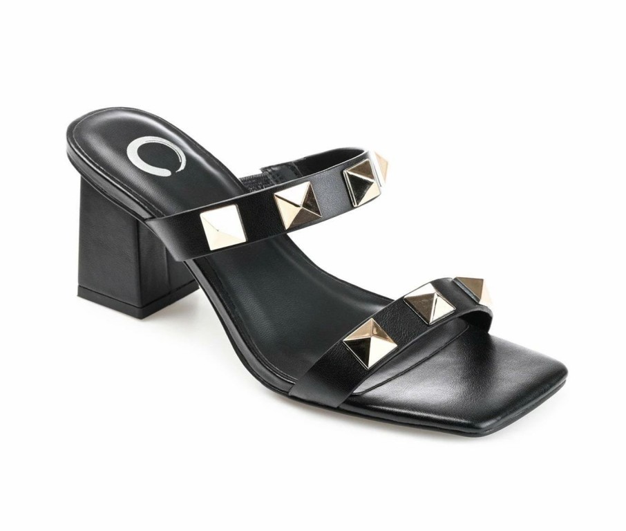 Block Heels * | Women'S Journee Collection Kirian Dress Sandals