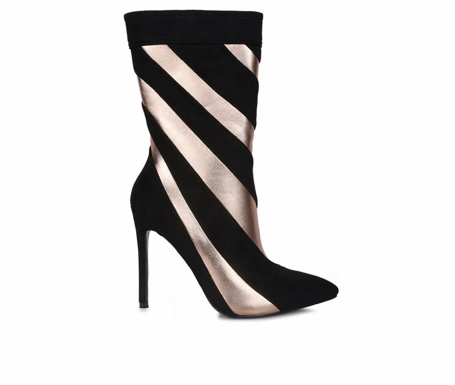 Stiletto Heels * | Women'S London Rag Whistles Stiletto Mid Calf Boots