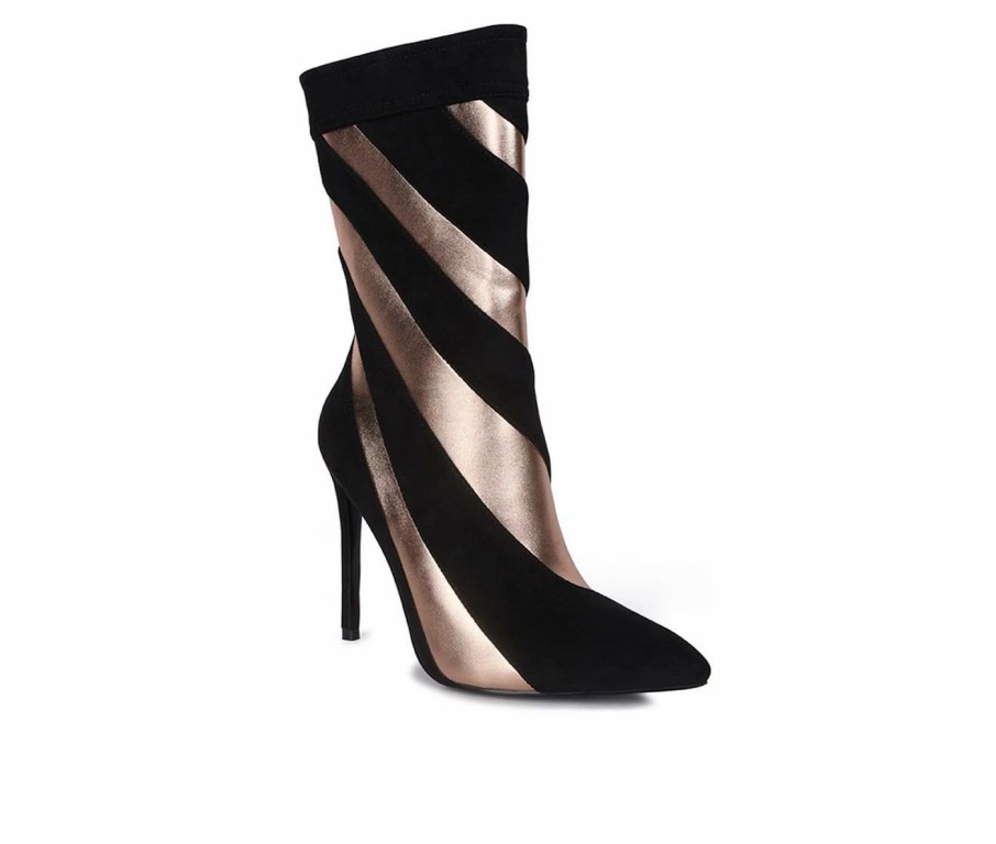 Stiletto Heels * | Women'S London Rag Whistles Stiletto Mid Calf Boots