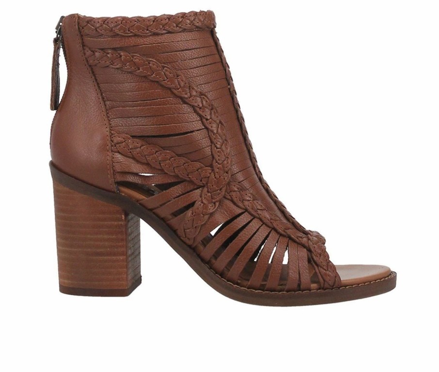 Heeled Boots * | Women'S Dingo Boot Jeezy Western Sandal Booties