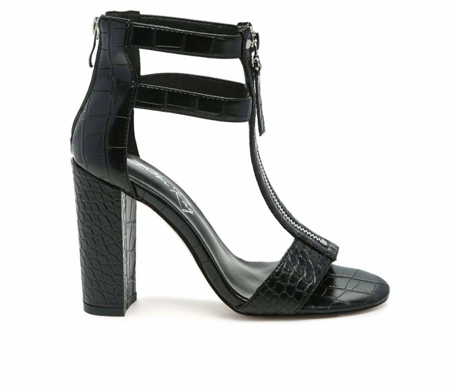 Block Heels * | Women'S London Rag Felicity Dress Sandals