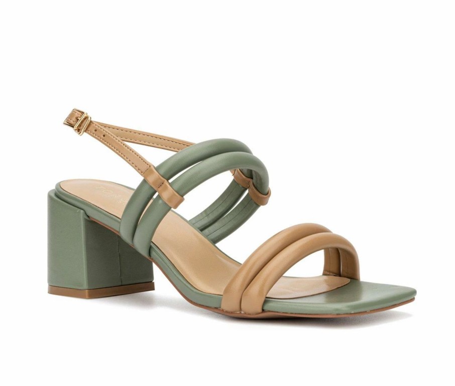 Block Heels * | Women'S Torgeis Palm Dress Sandals