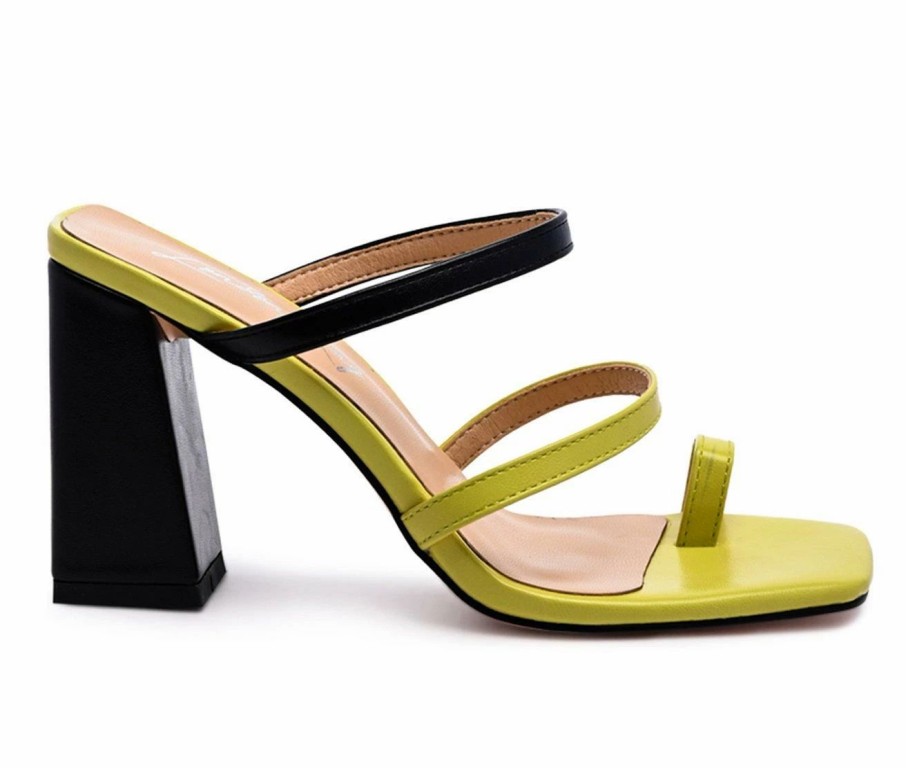 Block Heels * | Women'S London Rag Marve Dress Sandals