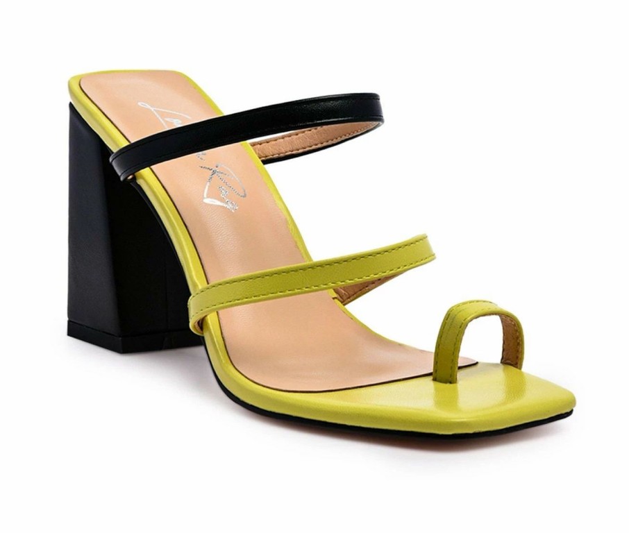 Block Heels * | Women'S London Rag Marve Dress Sandals