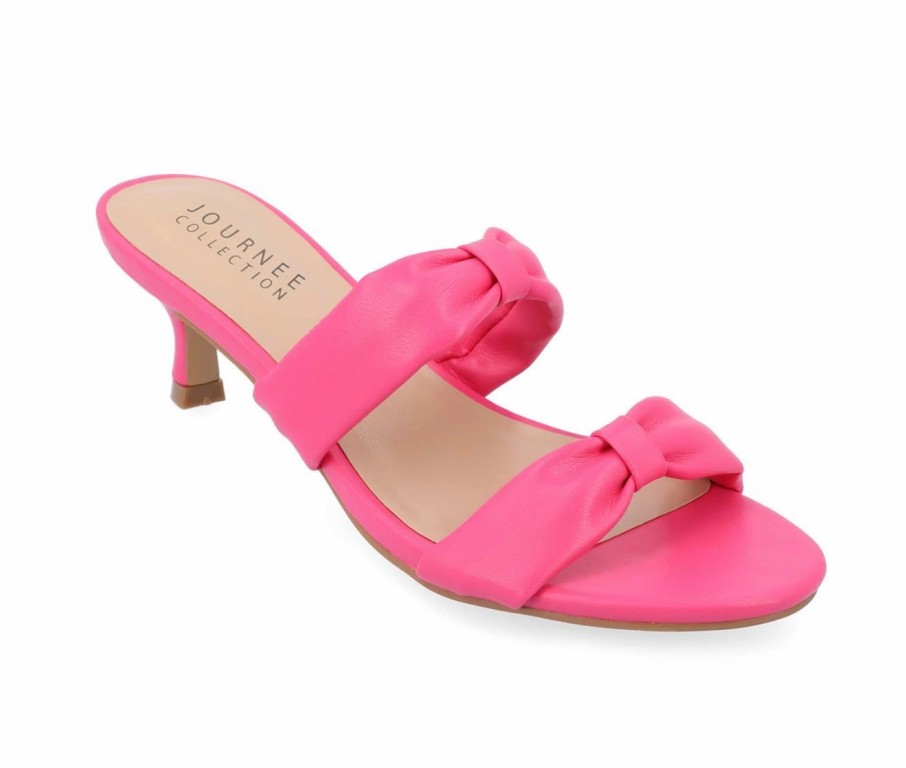 Heeled Sandals * | Women'S Journee Collection Dyllan Dress Sandals