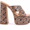 Platform Heels * | Women'S London Rag Ful Platform Heeled Sandals