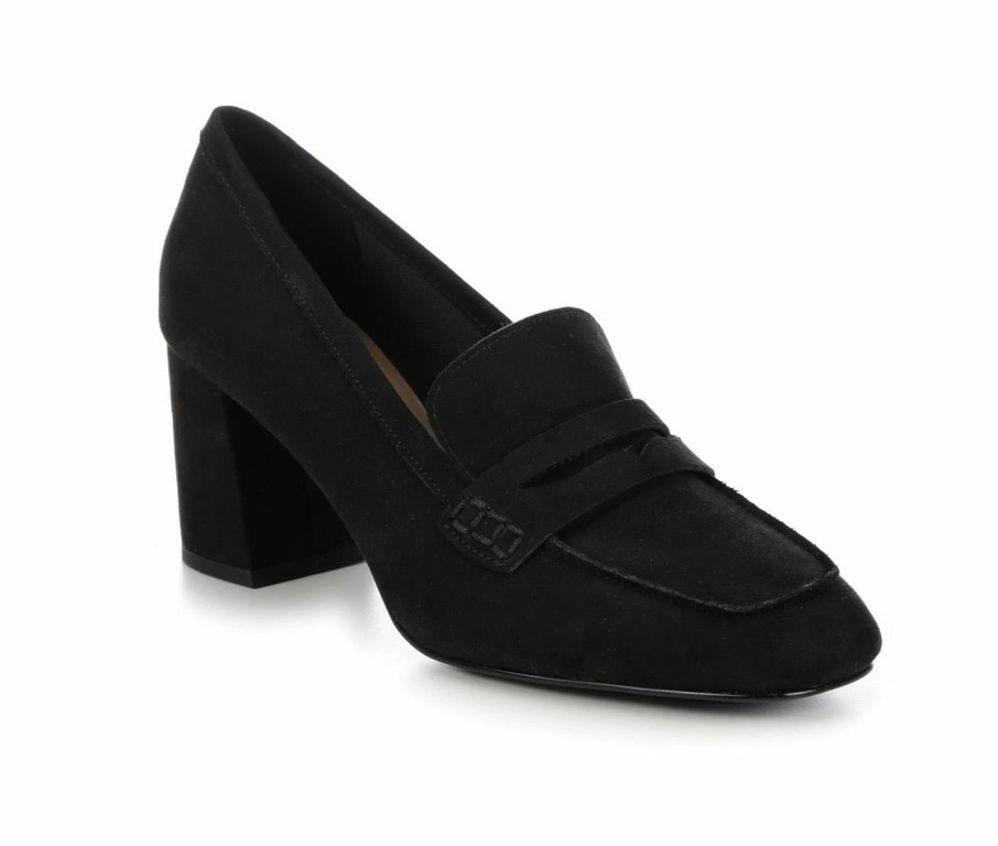 Pumps * | Women'S Solanz Patricia Heeled Loafers