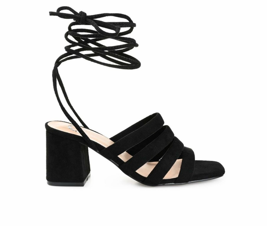 Heeled Sandals * | Women'S Journee Collection Sevyn Dress Sandals