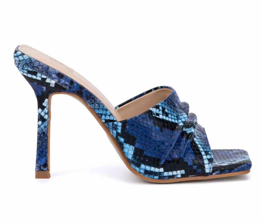 Heeled Sandals * | Women'S New York And Company Breena Peep Toe Stilettos