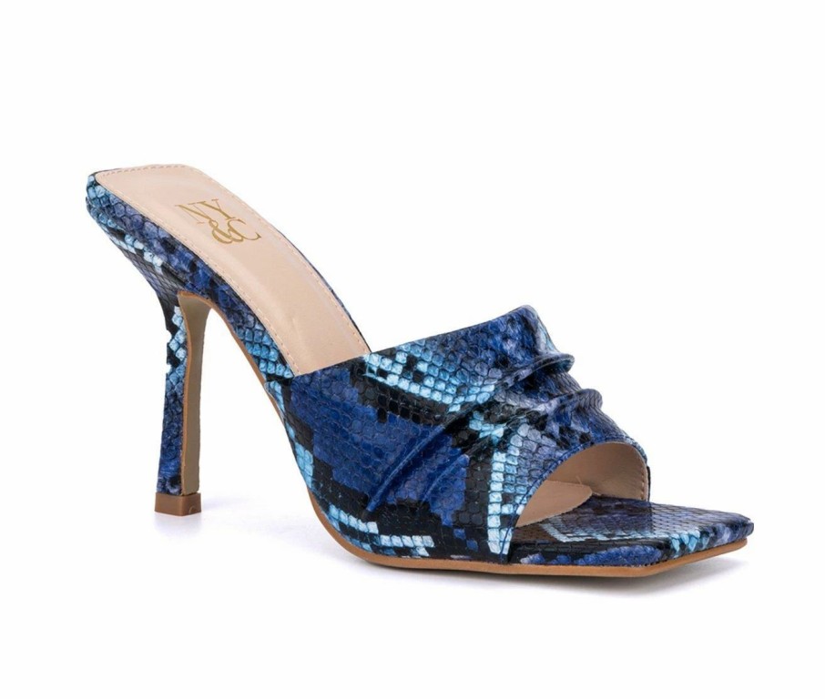 Heeled Sandals * | Women'S New York And Company Breena Peep Toe Stilettos