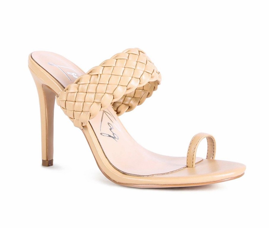 Stiletto Heels * | Women'S London Rag High Perks Dress Sandals