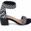 Heeled Sandals * | Women'S Rag & Co Carla Dress Sandals