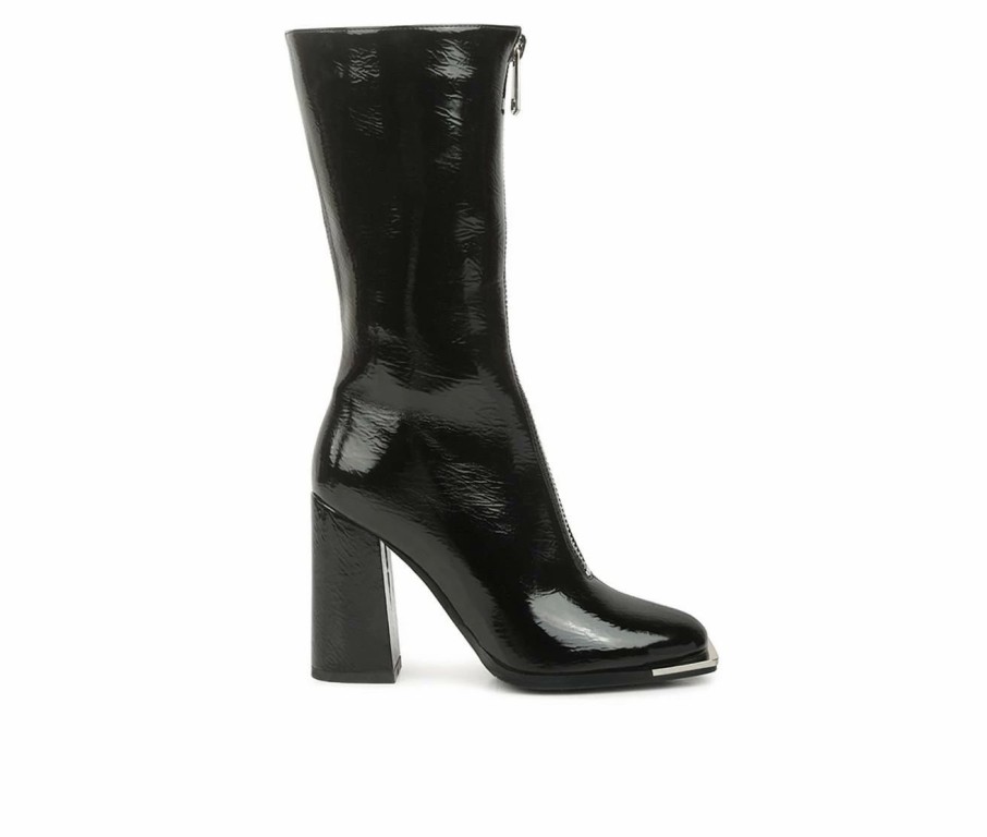 Heeled Boots * | Women'S London Rag Year Round Mid Calf Heel Boots