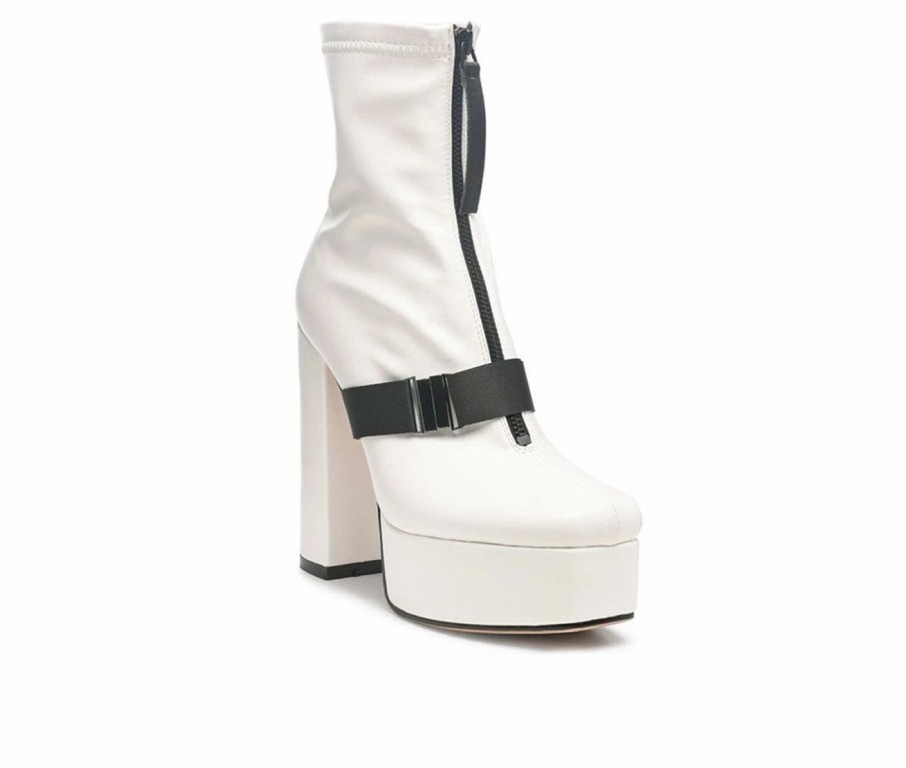 Heeled Boots * | Women'S London Rag Boomer Platform Heeled Booties