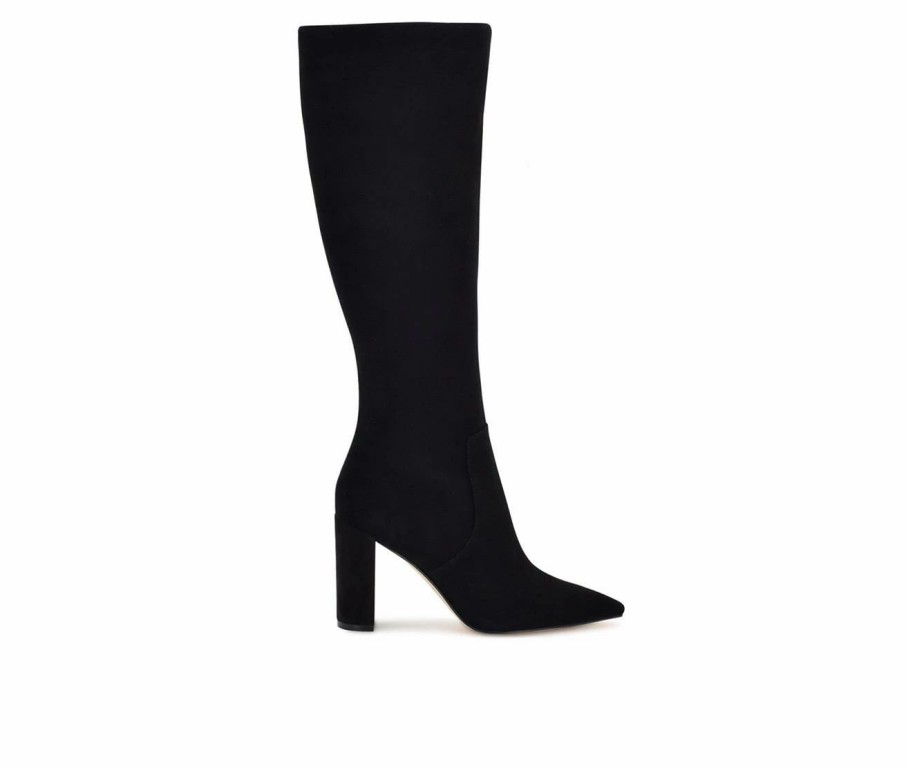 Heeled Boots * | Women'S Nine West Dane Heeled Knee High Boots