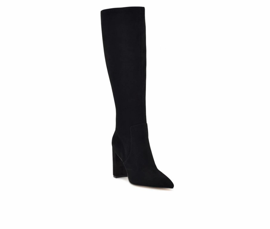 Heeled Boots * | Women'S Nine West Dane Heeled Knee High Boots