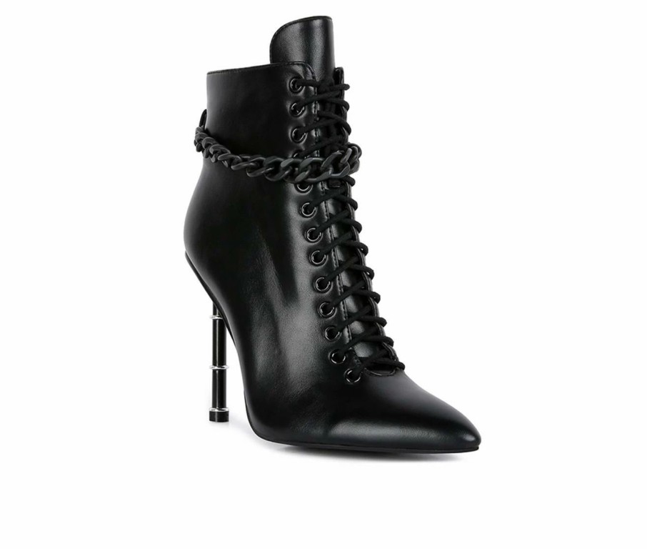 Stiletto Heels * | Women'S London Rag Moulin Lace Up Stiletto Booties