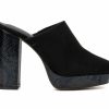 Block Heels * | Women'S Gabrielle Union Mykayla Heeled Clogs