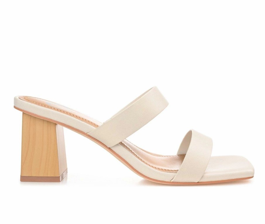 Block Heels * | Women'S Journee Collection Nolla Dress Sandals