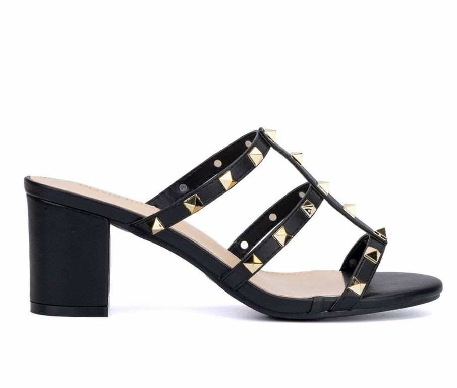 Heeled Sandals * | Women'S Olivia Miller Asia Dress Sandals