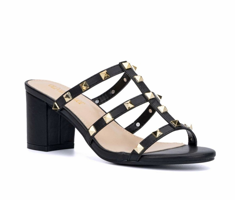 Heeled Sandals * | Women'S Olivia Miller Asia Dress Sandals