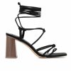 Heeled Sandals * | Women'S New York And Company Bailey Heel Dress Sandals