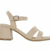 Heeled Sandals * | Women'S Mia Amore Striking-Wide Dress Sandals