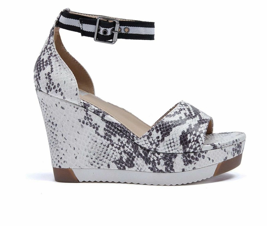 Heeled Sandals * | Women'S Jane And The Shoe Aira Platform Wedges