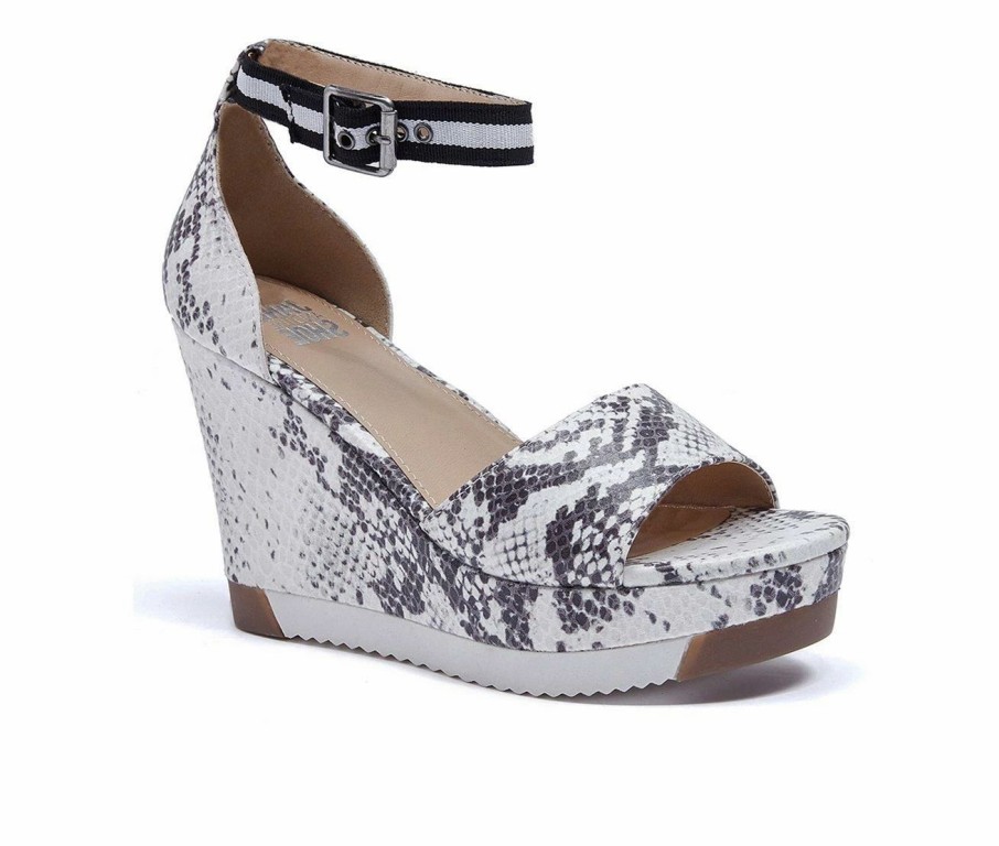 Heeled Sandals * | Women'S Jane And The Shoe Aira Platform Wedges