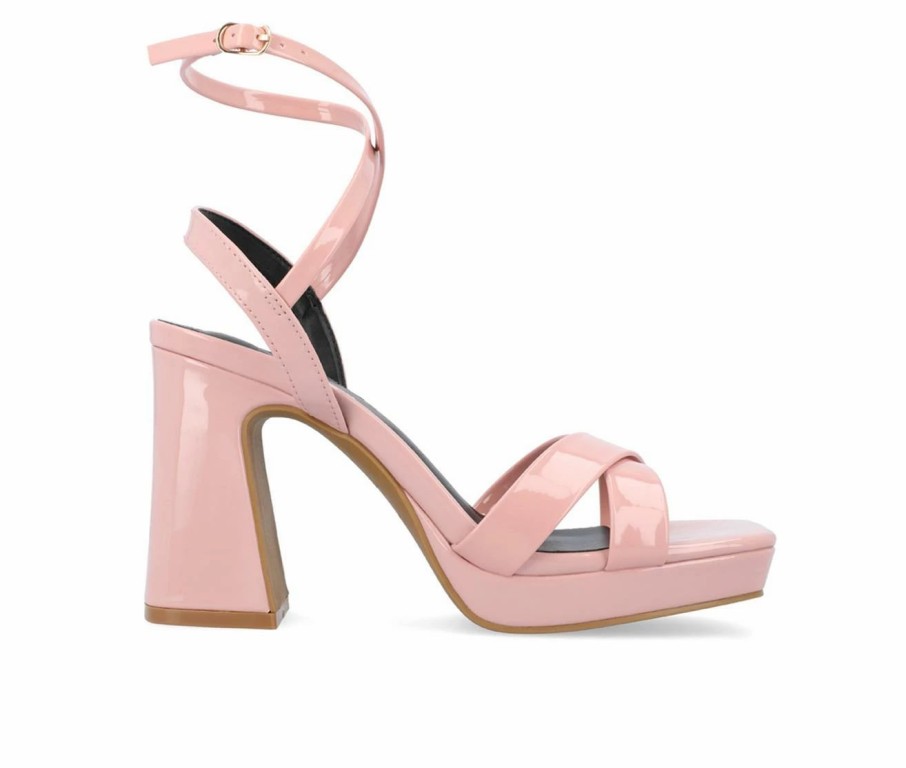 Heeled Sandals * | Women'S Journee Collection Zorana Dress Sandals