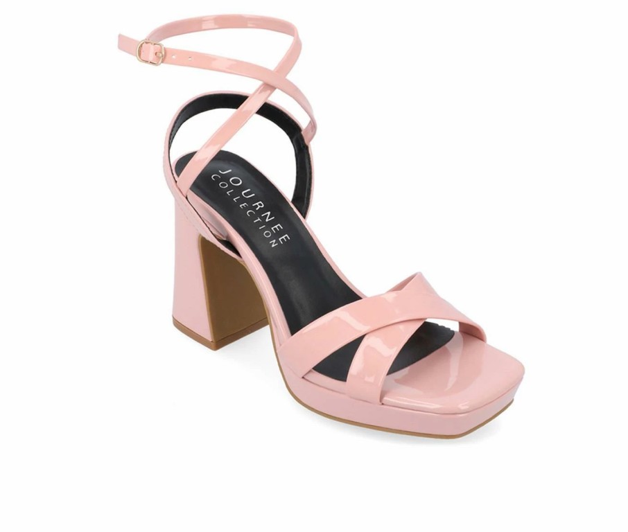 Heeled Sandals * | Women'S Journee Collection Zorana Dress Sandals