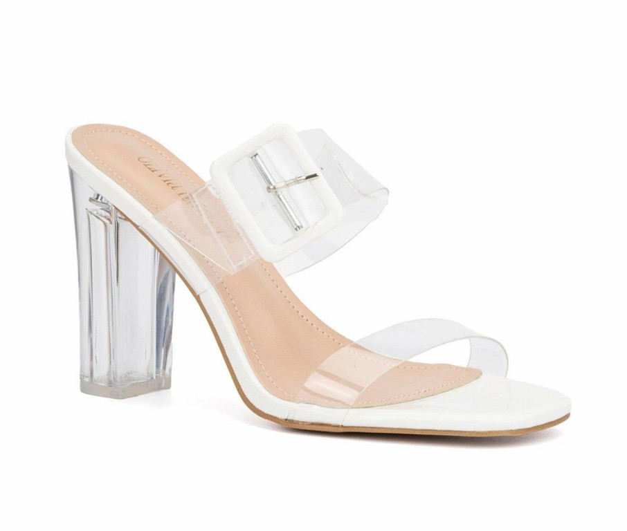 Heeled Sandals * | Women'S Olivia Miller Truth Dress Sandals