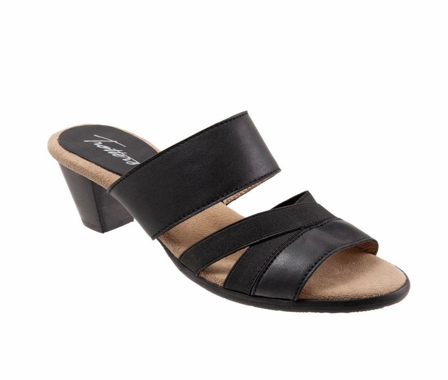 Block Heels * | Women'S Trotters Maxine Dress Sandals