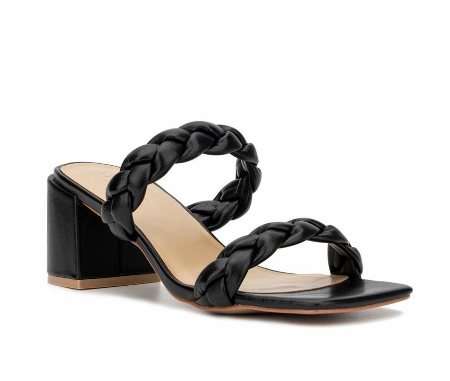 Block Heels * | Women'S Torgeis Plumeria Dress Sandals