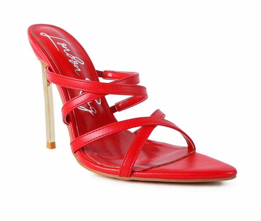 Stiletto Heels * | Women'S London Rag Nightclub Stiletto Dress Sandals