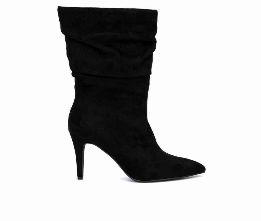 Stiletto Heels * | Women'S Fashion To Figure Fiona Wc Mid Calf Boots