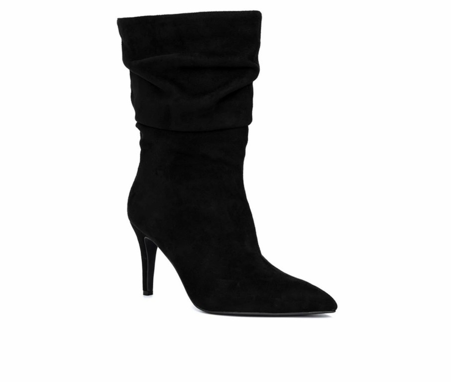 Stiletto Heels * | Women'S Fashion To Figure Fiona Wc Mid Calf Boots