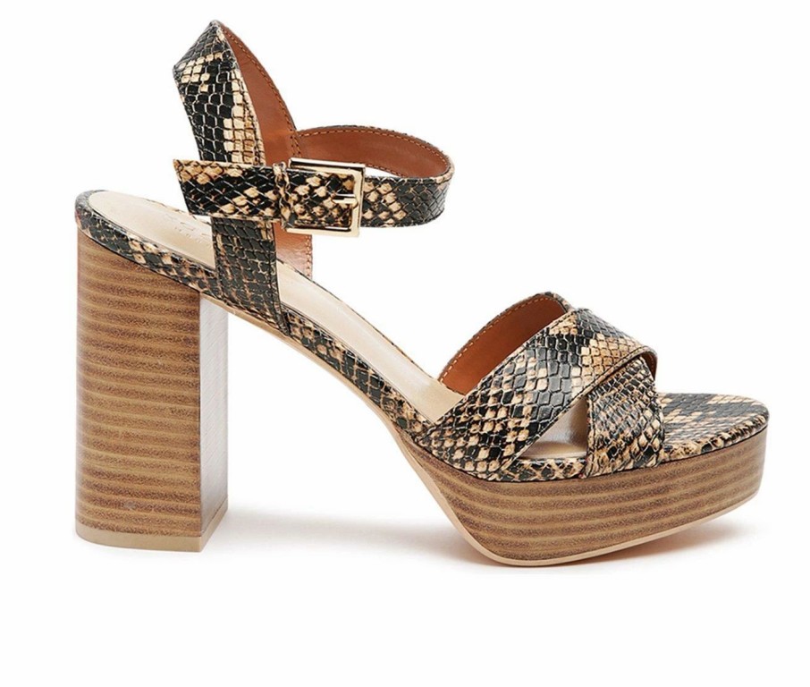 Heeled Sandals * | Women'S Rag & Co Chypre Dress Sandals