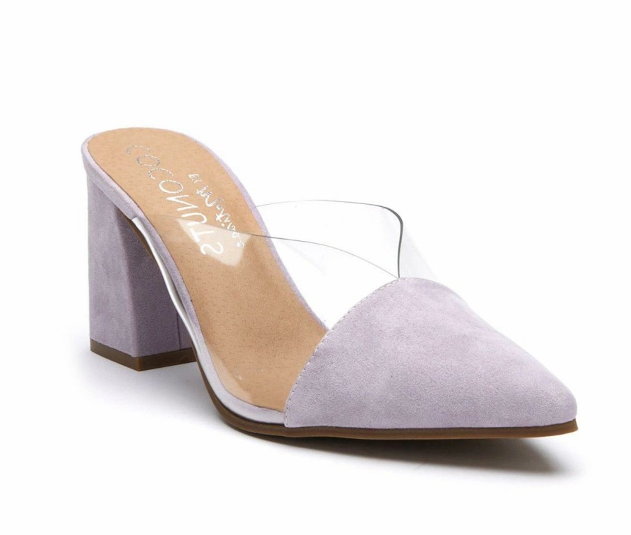 Block Heels * | Women'S Coconuts By Matisse Shauna Mule Heels