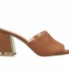 Block Heels * | Women'S Halston Spain Dress Sandals