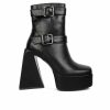 Heeled Boots * | Women'S London Rag Hot Cocoa Platform Heeled Booties