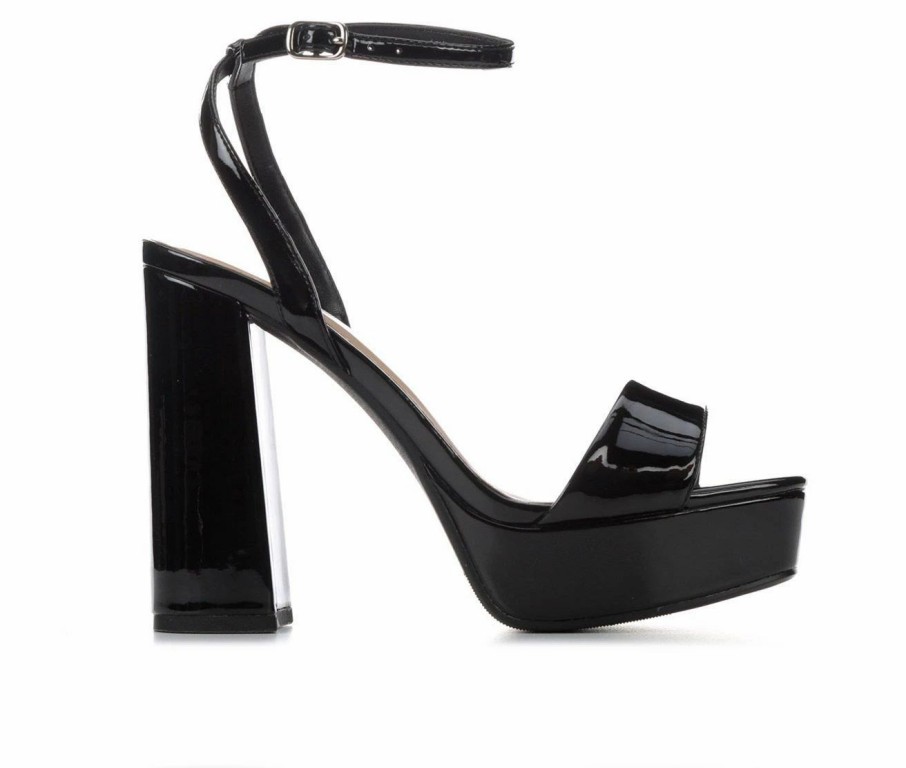 Platform Heels * | Women'S Y-Not Lorii Platform Dress Sandals