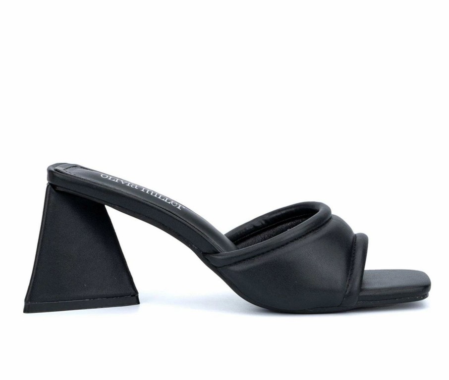 Heeled Sandals * | Women'S Olivia Miller Florence Dress Sandals