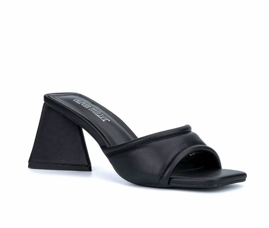 Heeled Sandals * | Women'S Olivia Miller Florence Dress Sandals