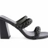 Block Heels * | Women'S London Rag Arnie Dress Sandals